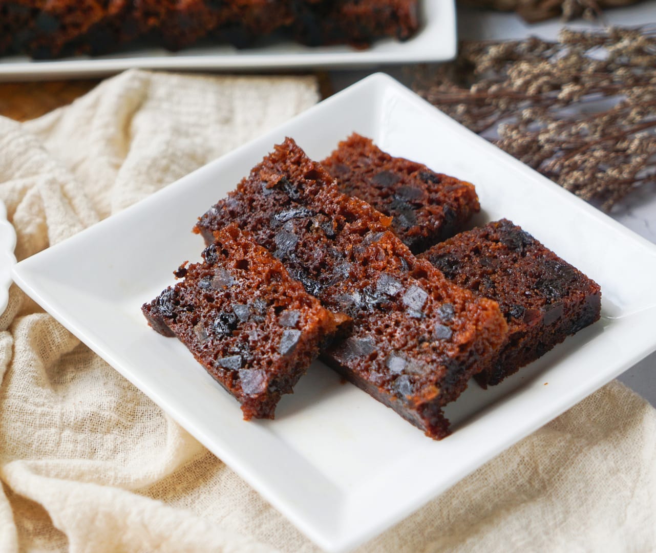 Steamed Fruit Cake