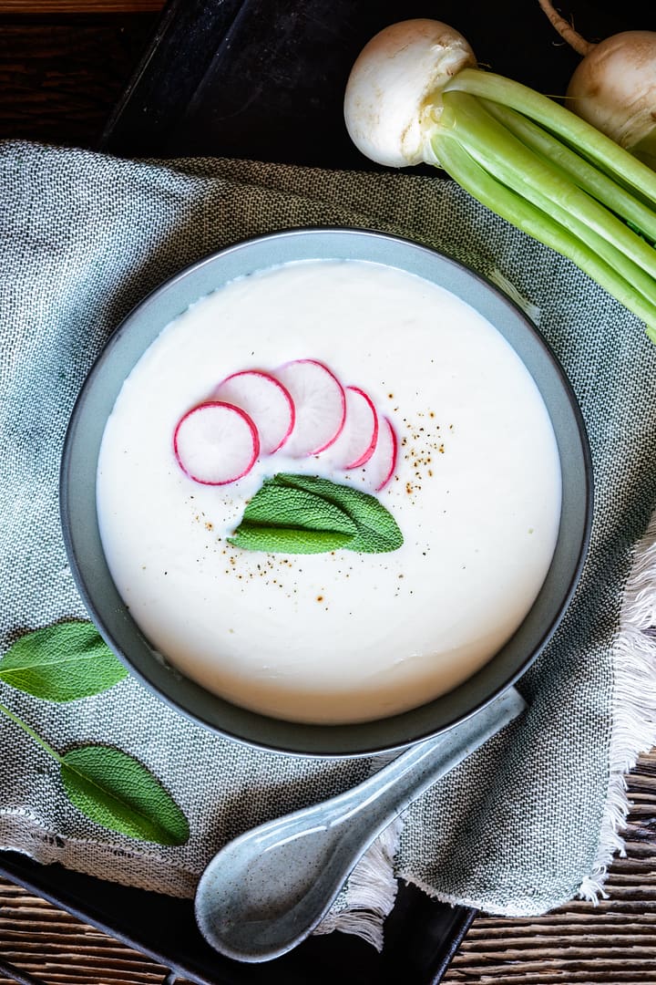 Creamy Radish Soup