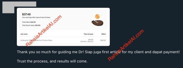 First Earnings! - USD37.46