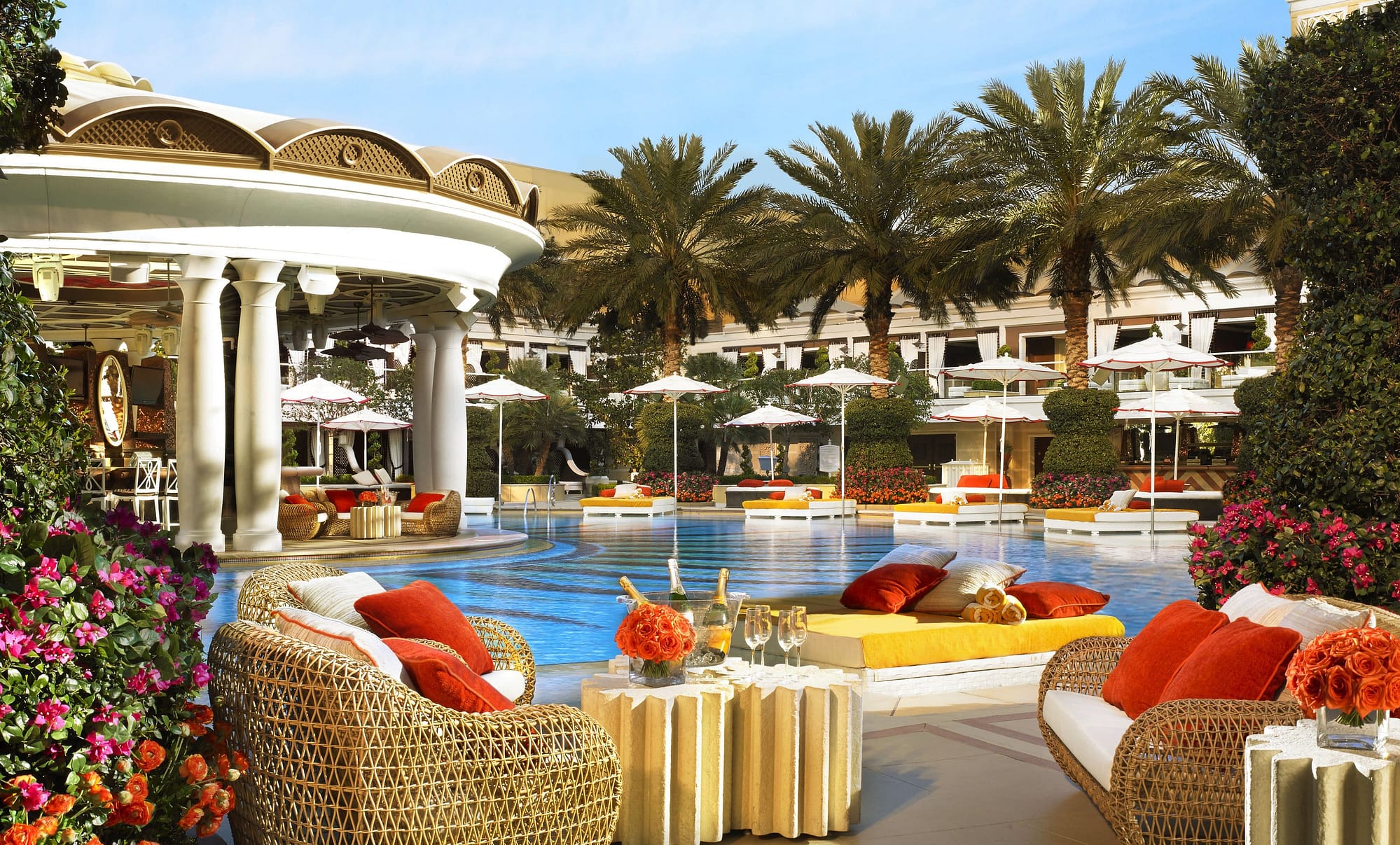 Pool view of Encore at Wynn Las Vegas