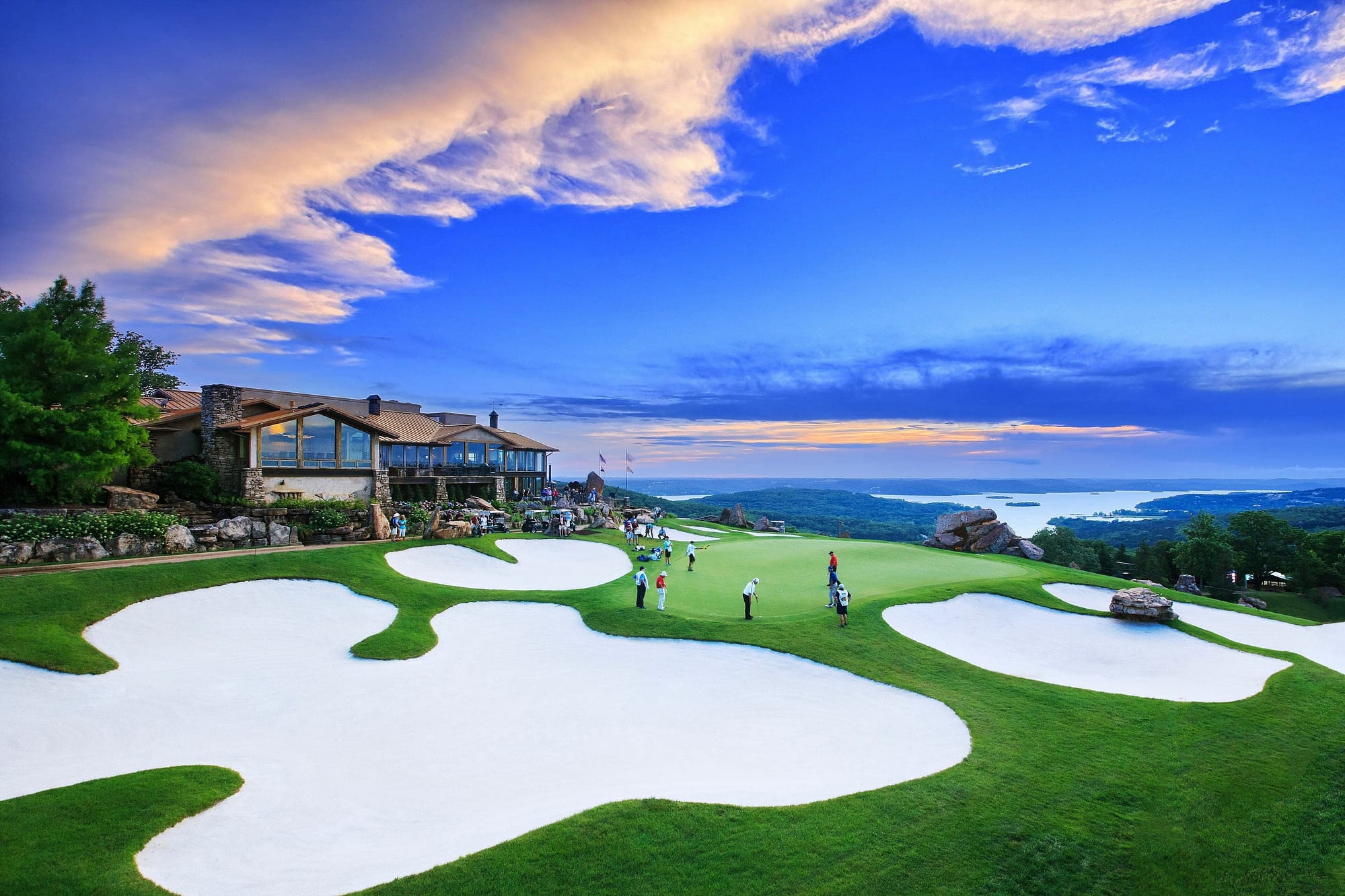 Golf view of Big Cedar Lodge