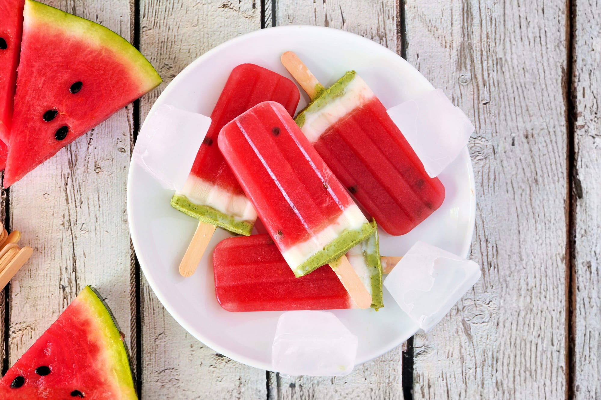 Watermelon Popsicles