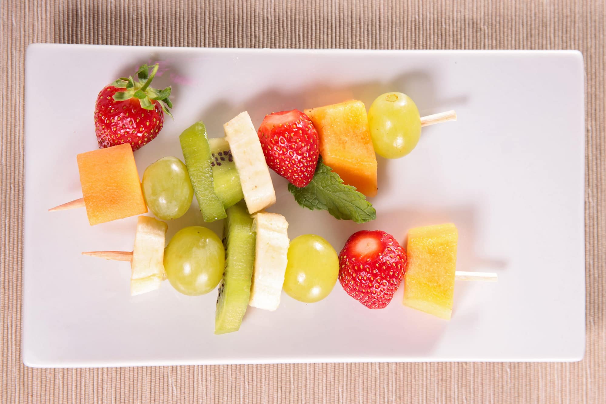 Fruit and Cheese Kabobs
