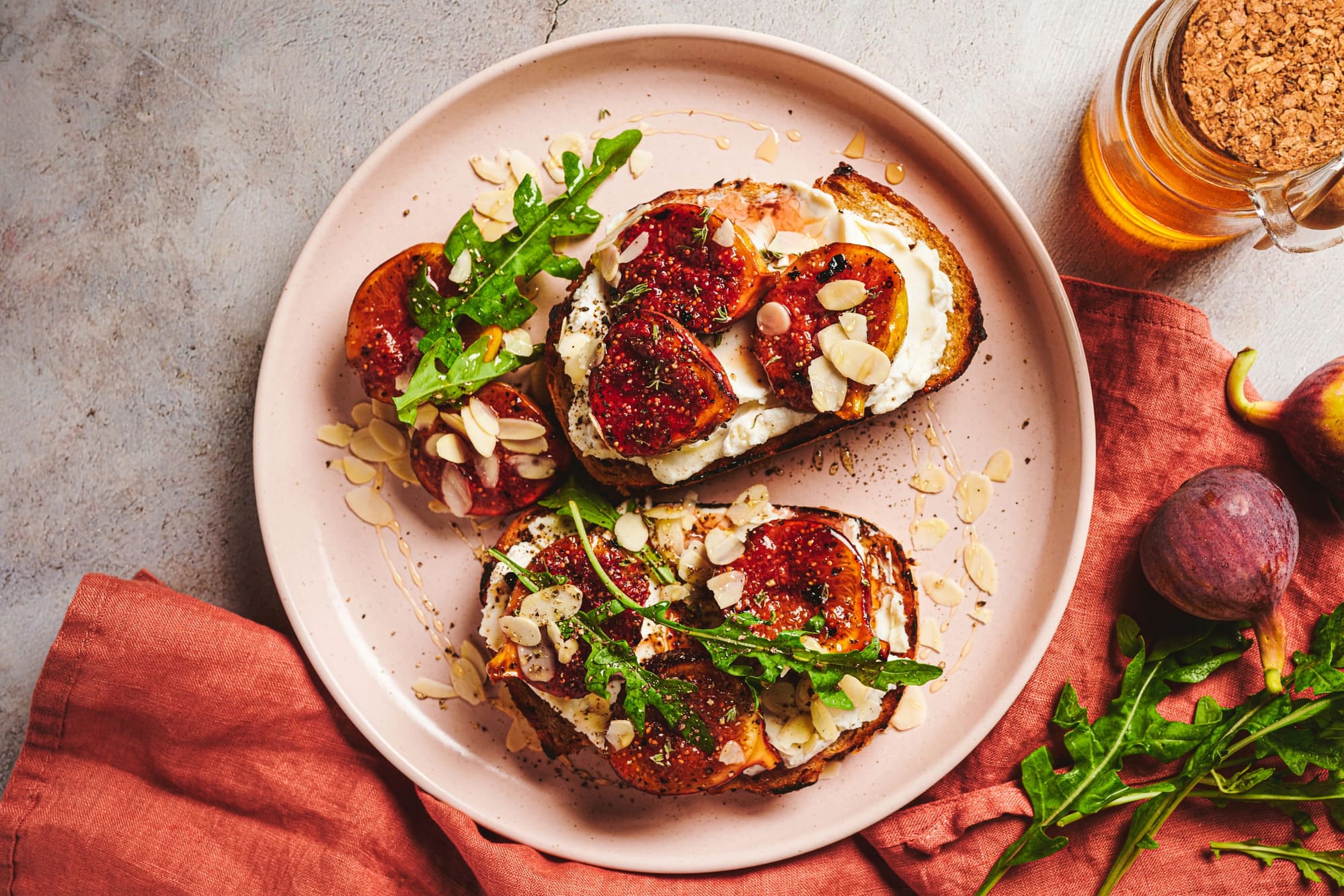 Fig and Goat Cheese Crostini