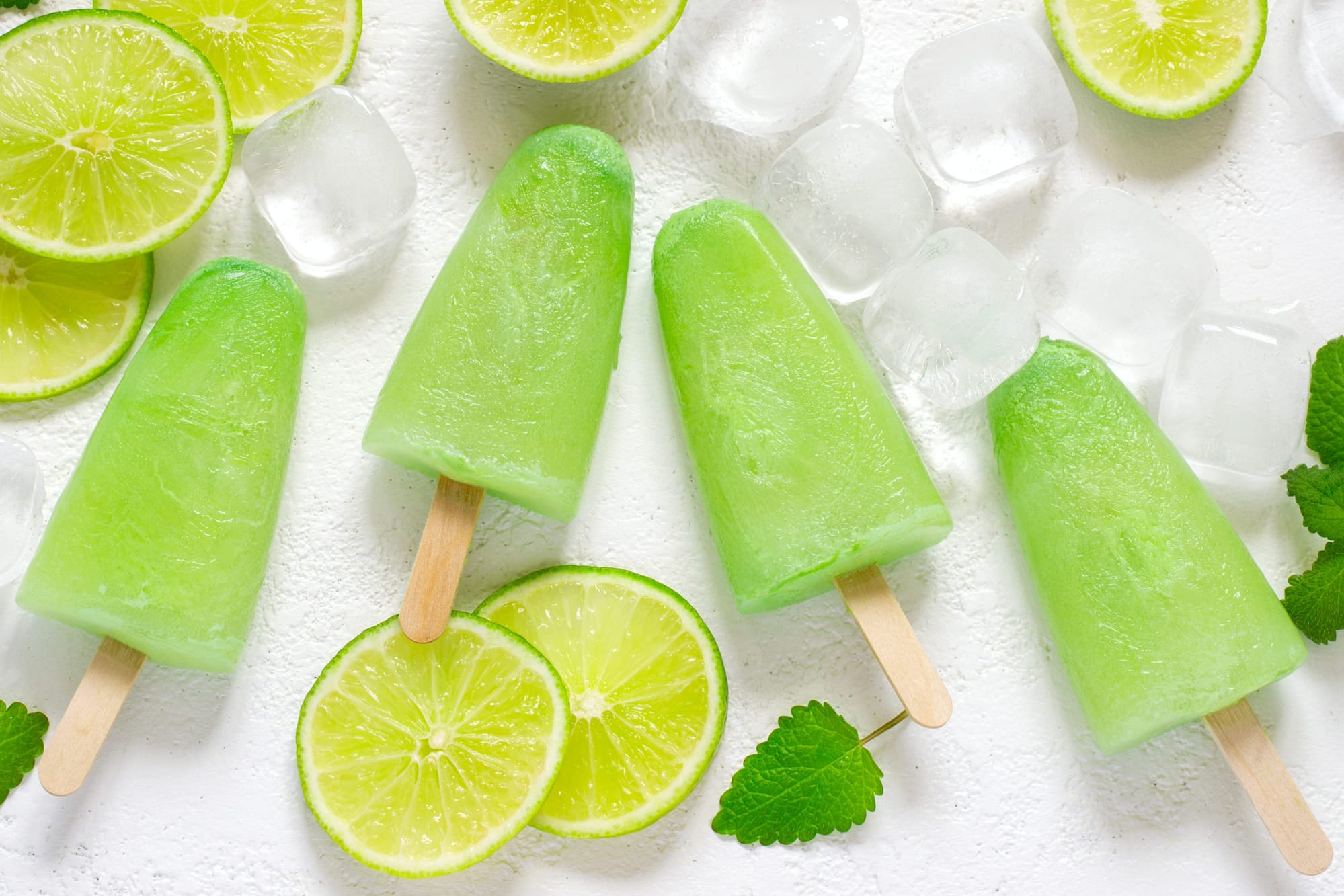 Lime Popsicles