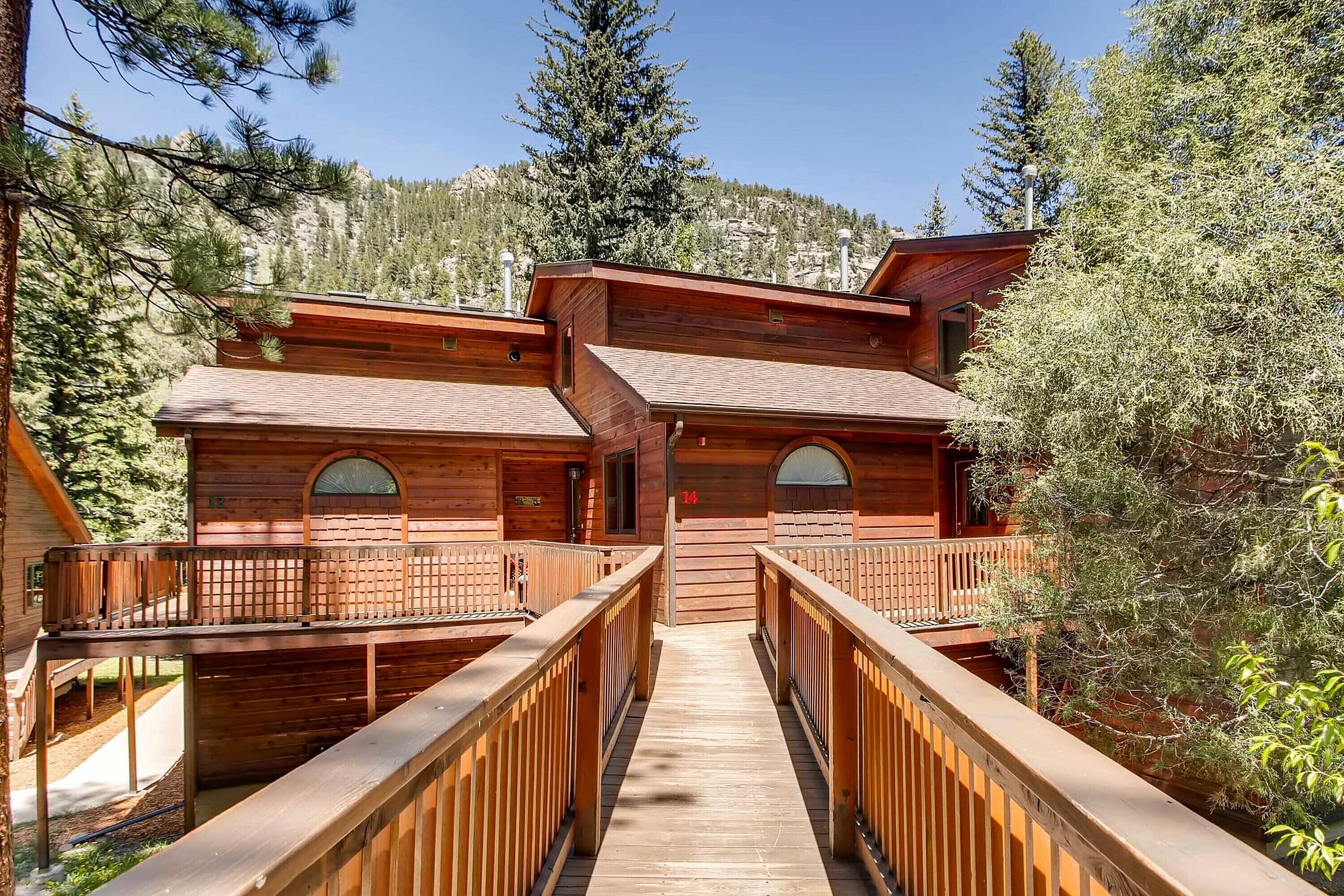 Exterior view of Estes Park Condos