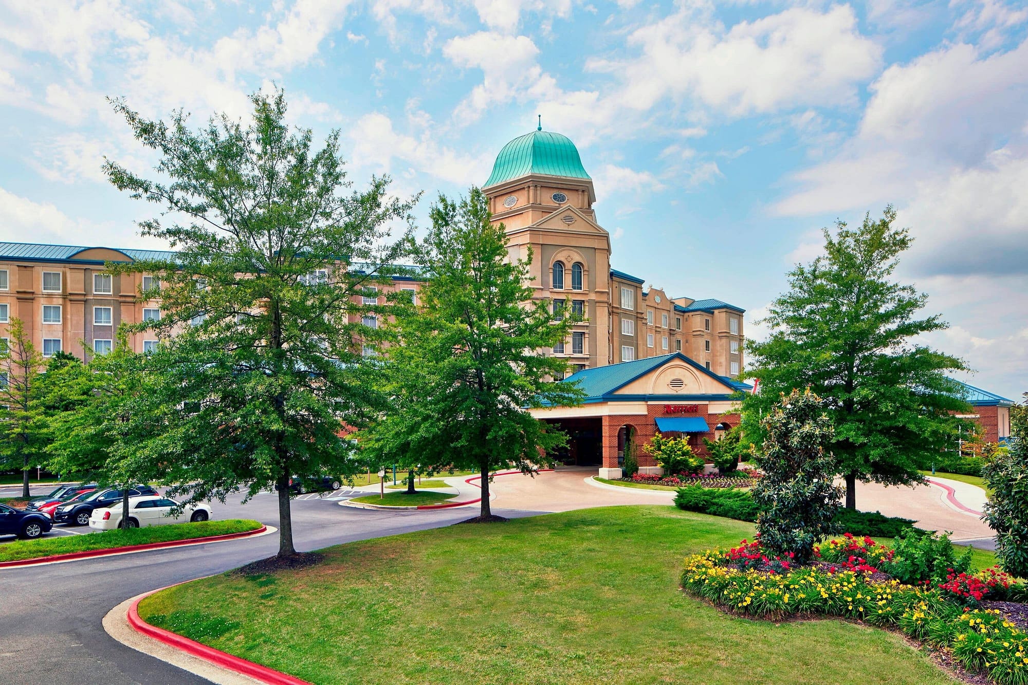 Building view of Marriott Shoals Hotel & Spa