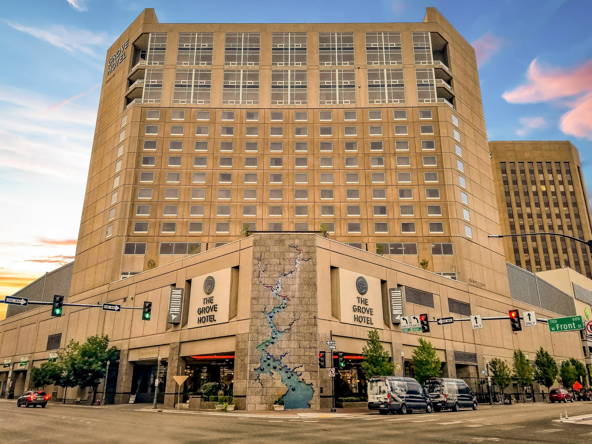 Building view of The Grove Hotel