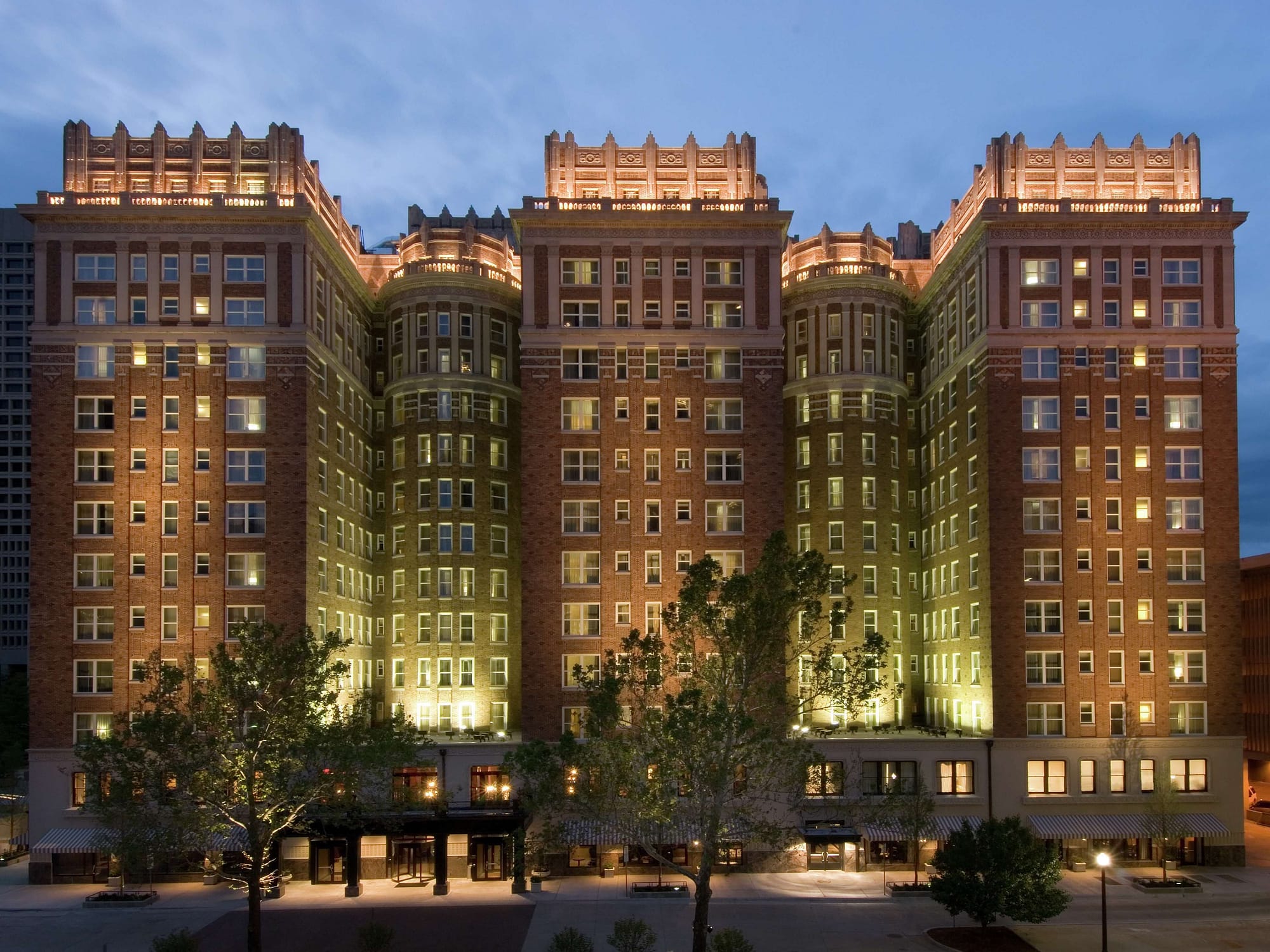 Building view of The Skirvin Hilton Oklahoma City