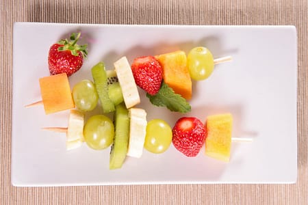 Fruit and Cheese Kabobs