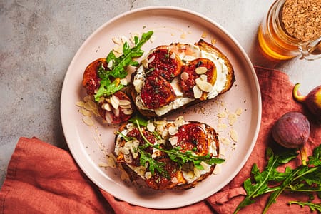 Fig and Goat Cheese Crostini