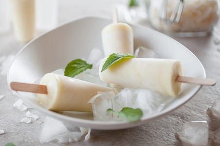 Piña Colada Popsicles