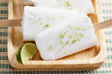 Coconut Lime Popsicles