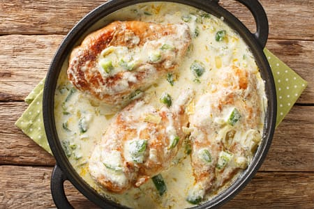 Pollo a la Crema