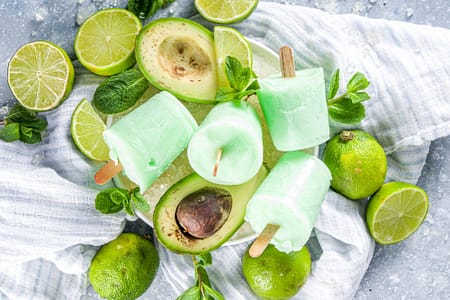 Avocado Coconut Popsicles