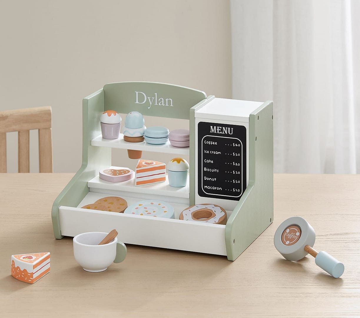 Pottery Barn Kids Coffee and Bakery Wooden Shop