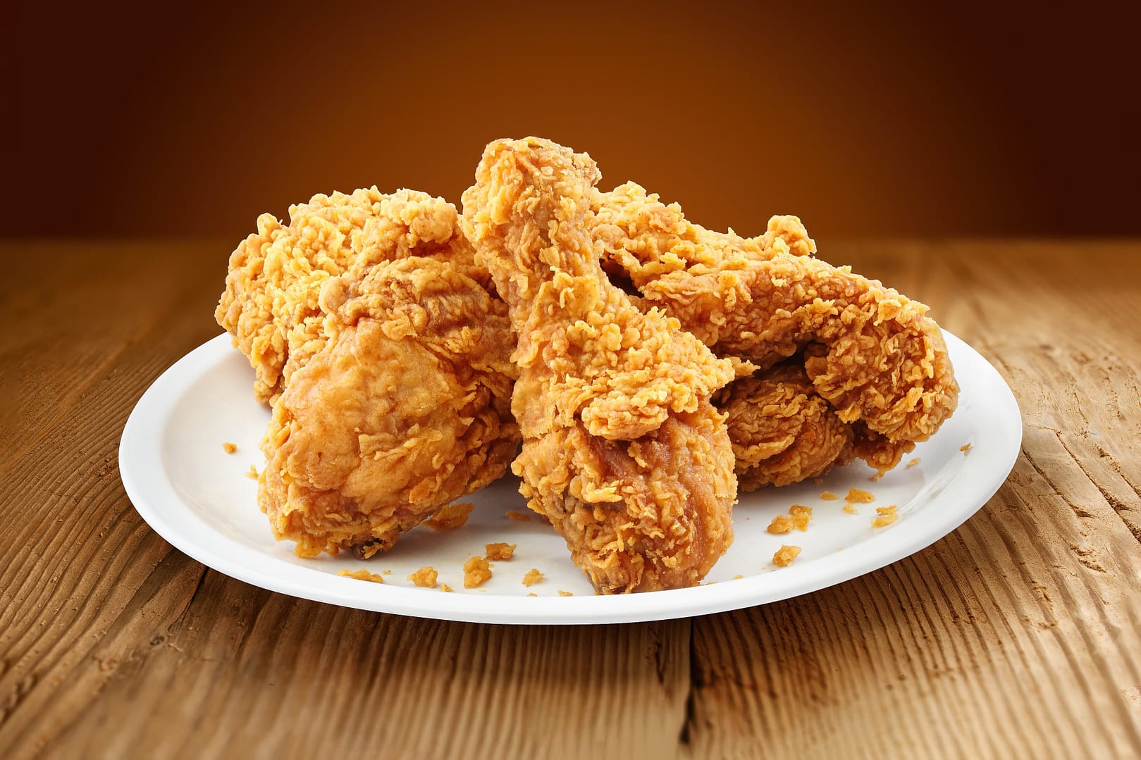 Fried Chicken on a plate