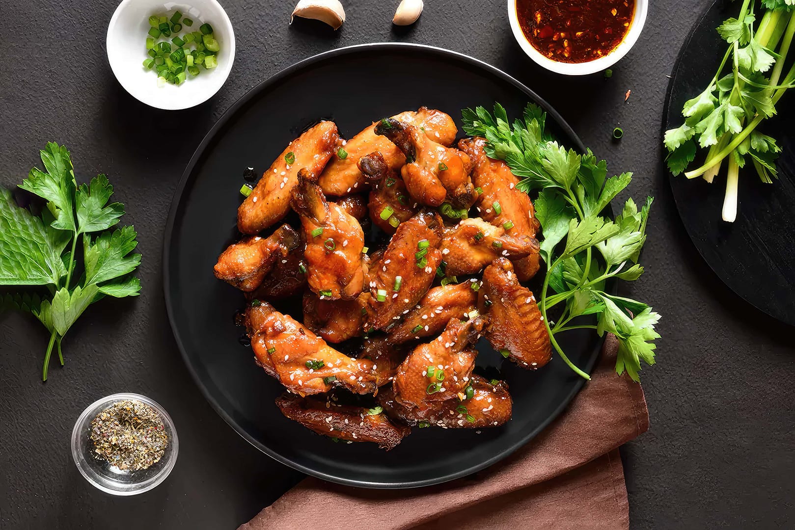 Honey-soy chicken wings
