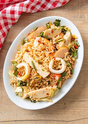 Instant Noodle Salad