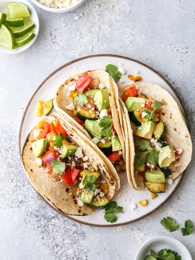 Grilled Veggie Tacos