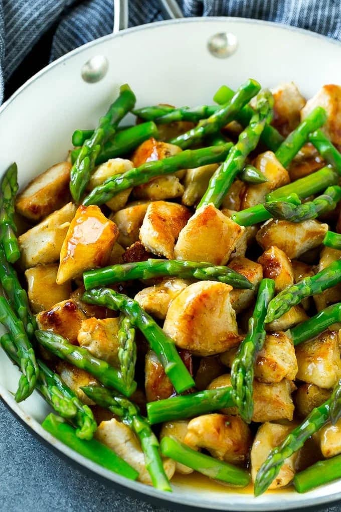 Chicken and Asparagus Stir Fry