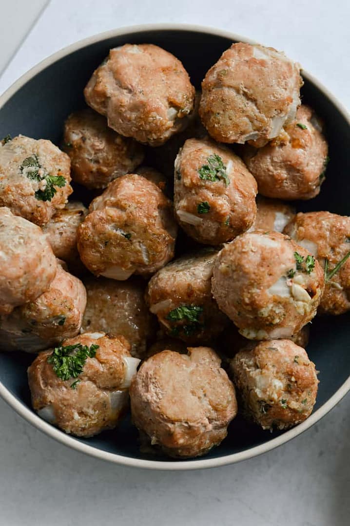 Turkey Feta Meatballs