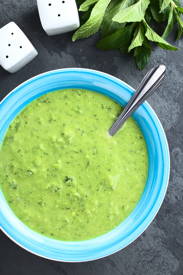 Minted Pea Soup