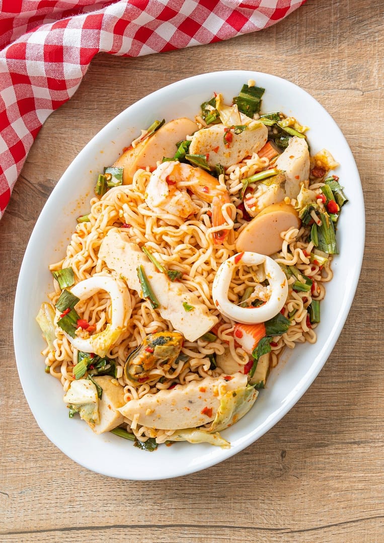 Instant Noodle Salad