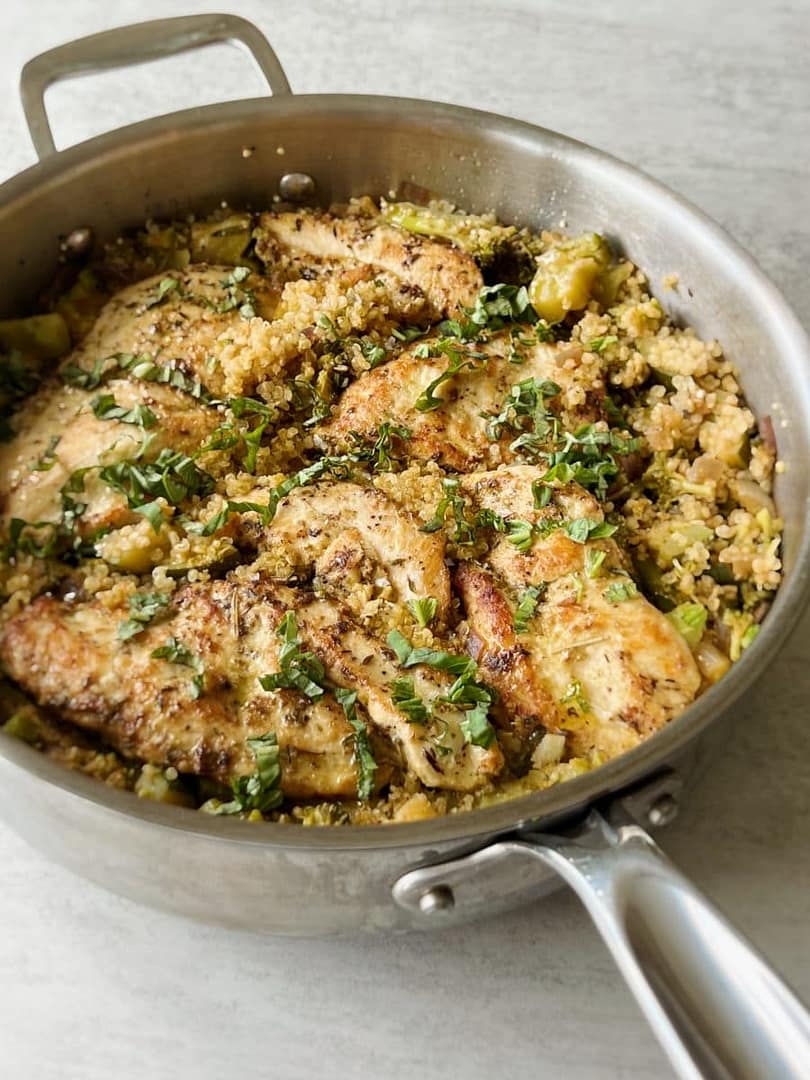 One-Pan Chicken & Quinoa