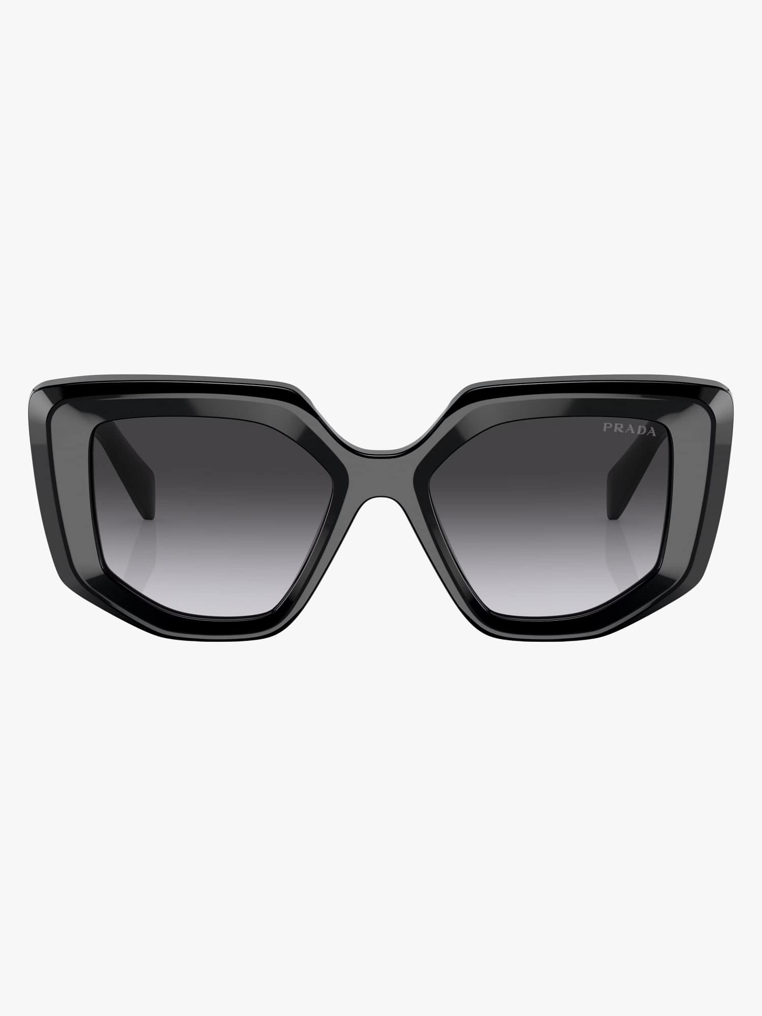 Prada PR 14ZS 1AB09S 50mm Gradient Square Sunglasses