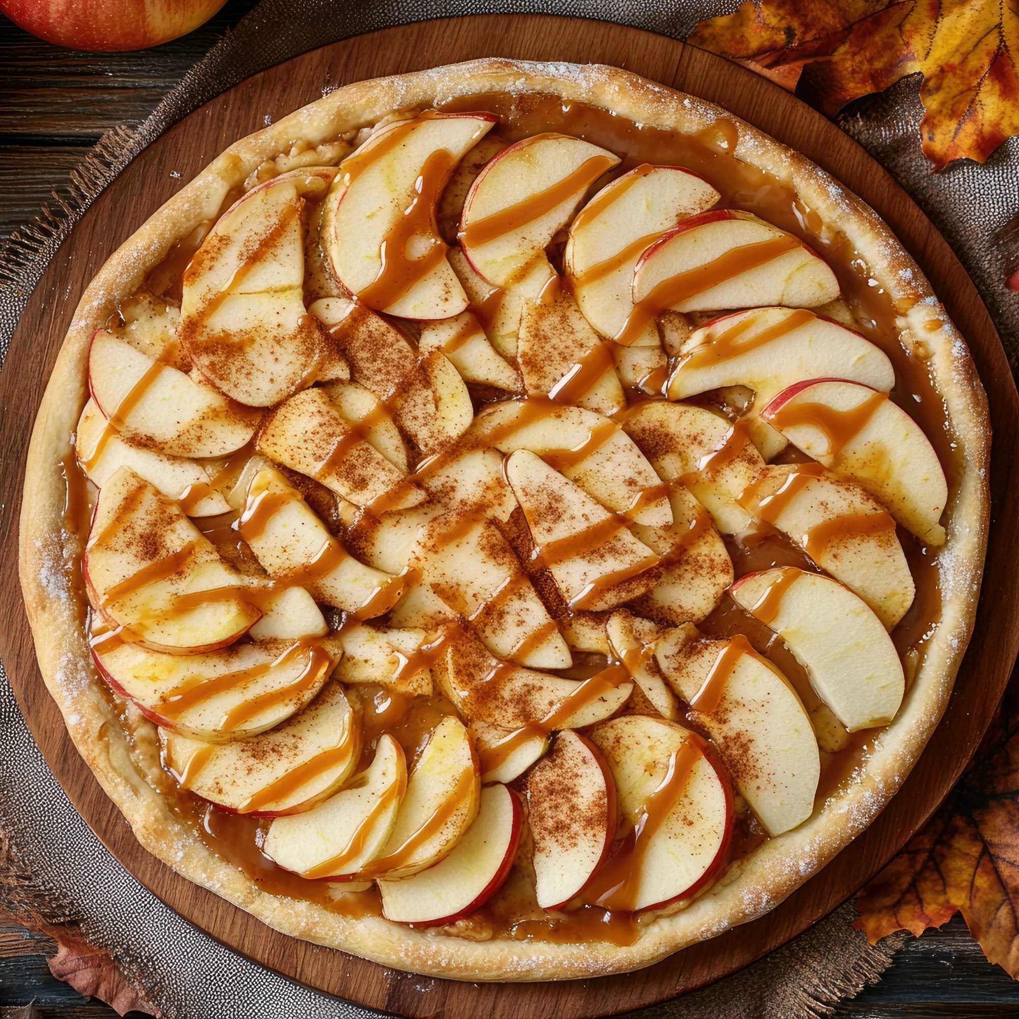 Apple Dessert Pizza