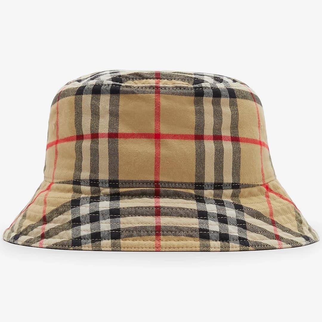 Burberry Classic Check Cotton Bucket Hat