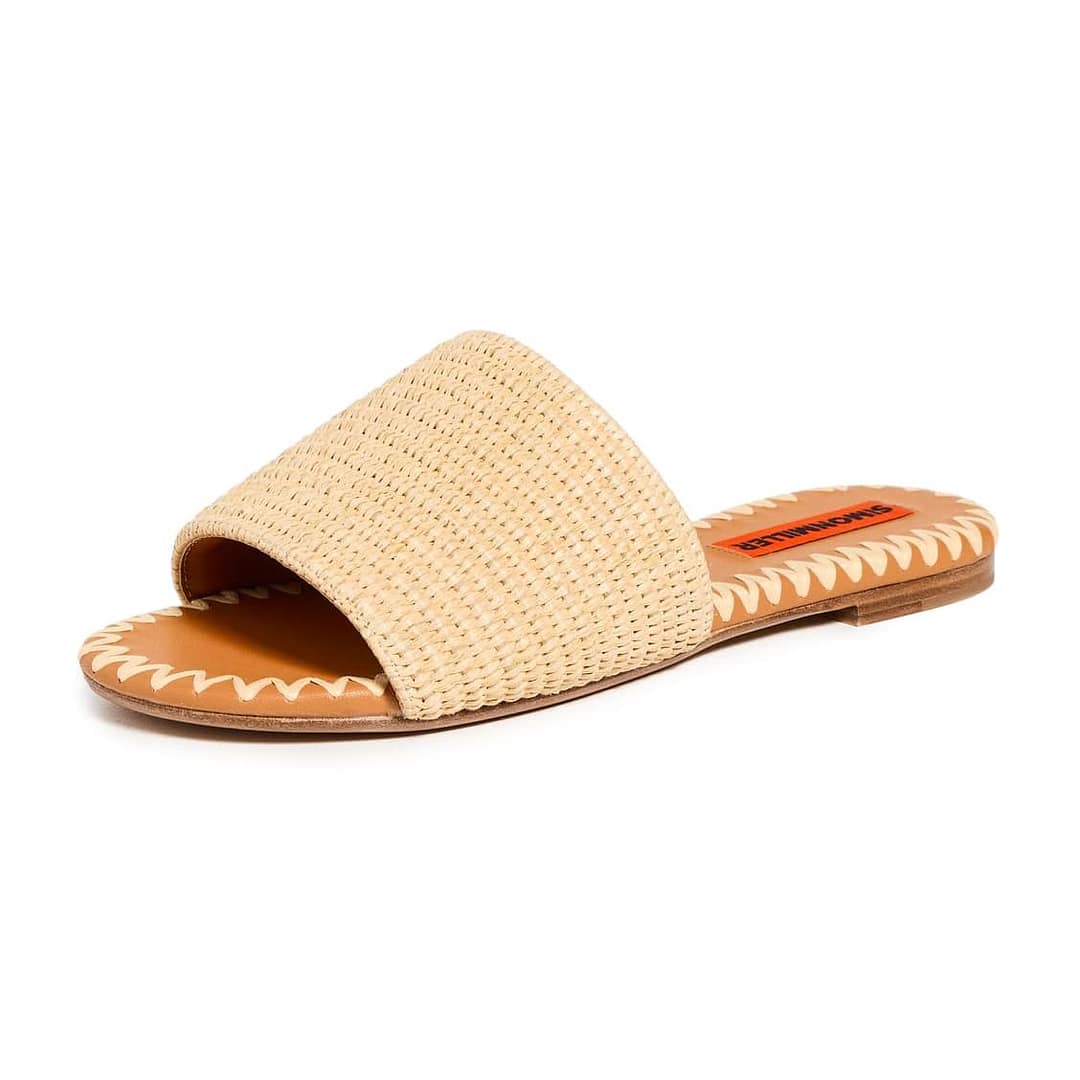 Simon Miller Raffia Salerno Slide