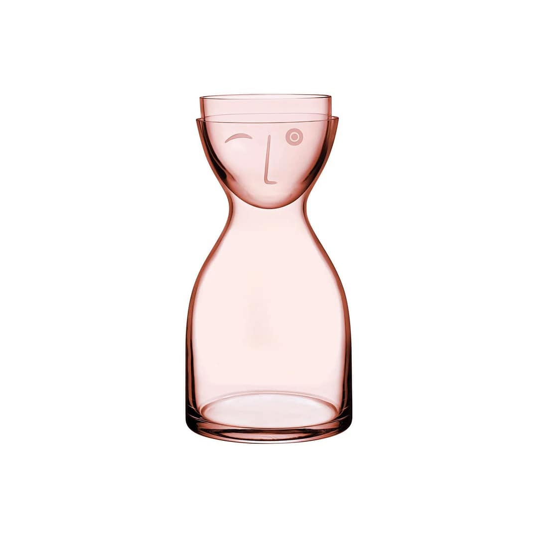 Nude Glass Mr. & Mrs. Night Water Set