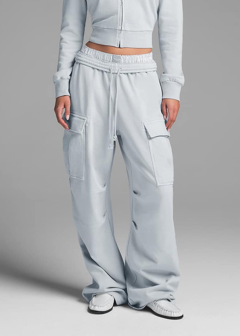 SKIMS Boyfriend Fleece Cargo Pant