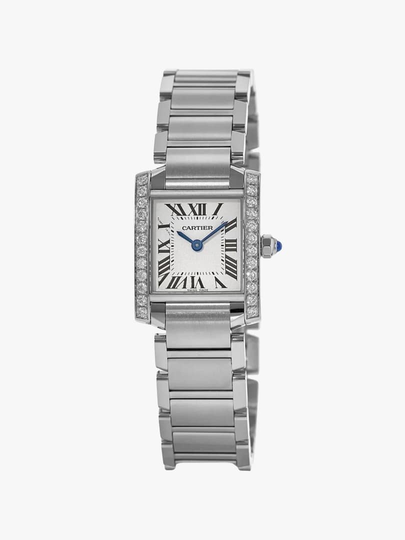 Cartier Tank Francaise Silver Dial Watch
