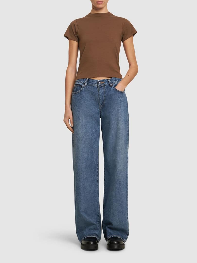 The Row Eglitta Low Rise Boyfriend Jeans