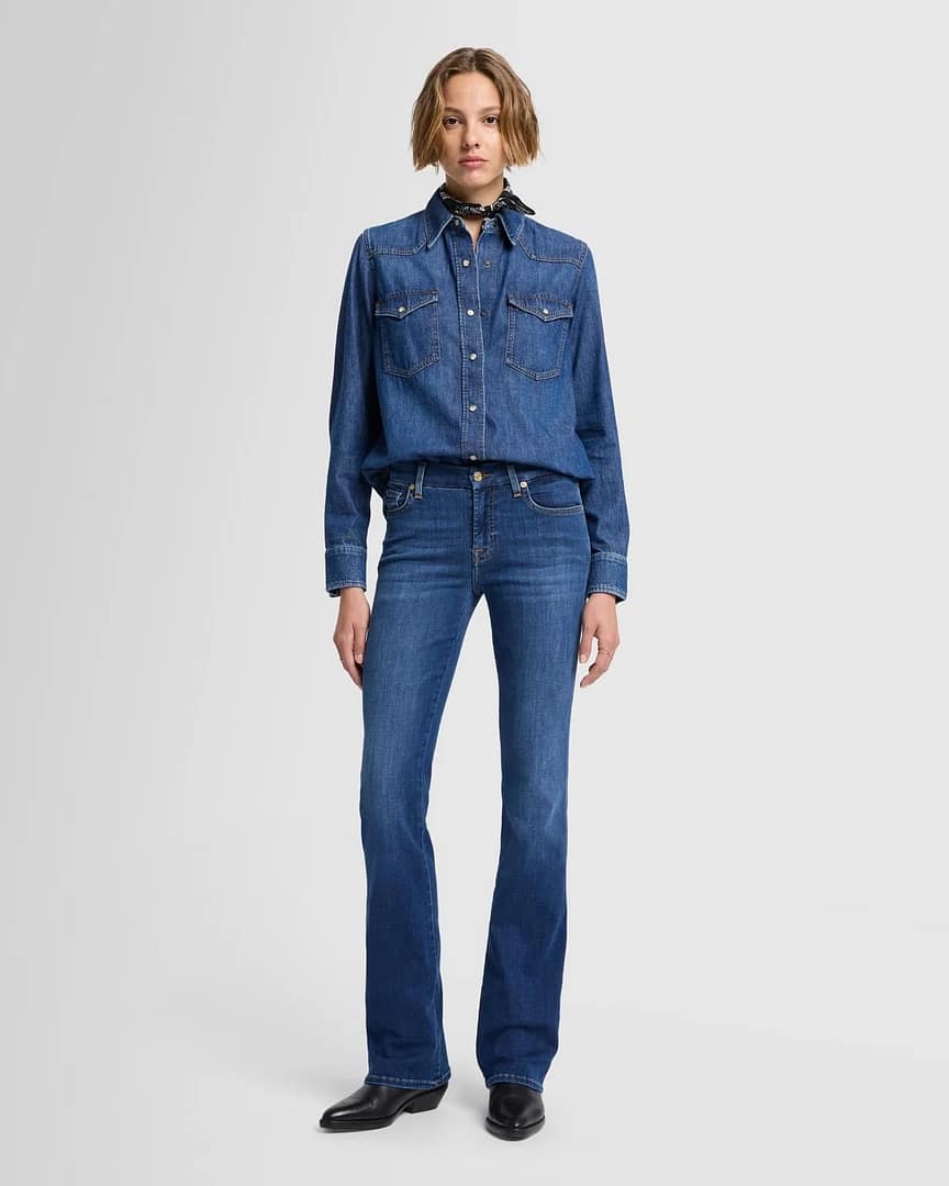 7 For All Mankind B(air) Kimmie Bootcut Jeans