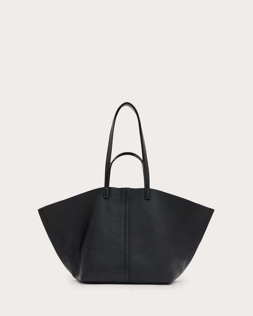 AllSaints Phoenix Leather East/West Tote