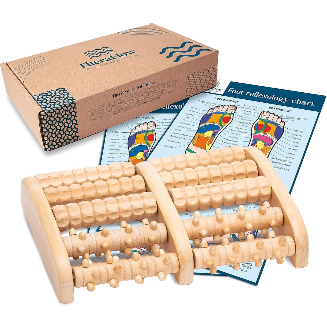 TheraFlow Dual Foot Massager Roller