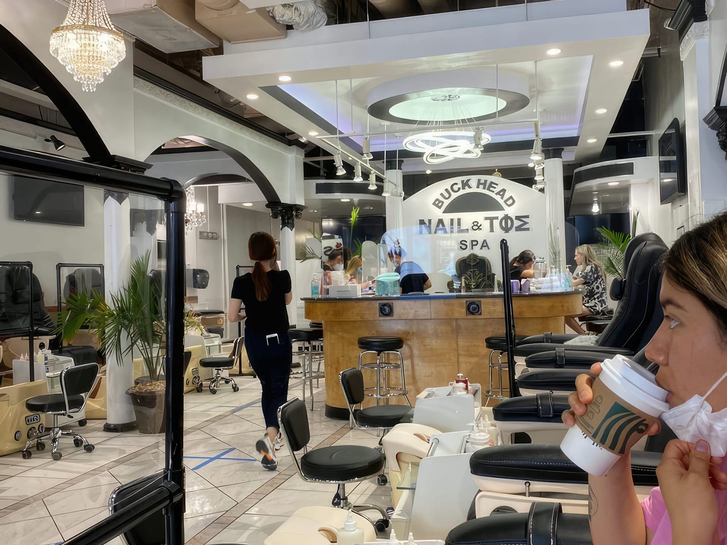 Buckhead Nail and Toe Spa interior