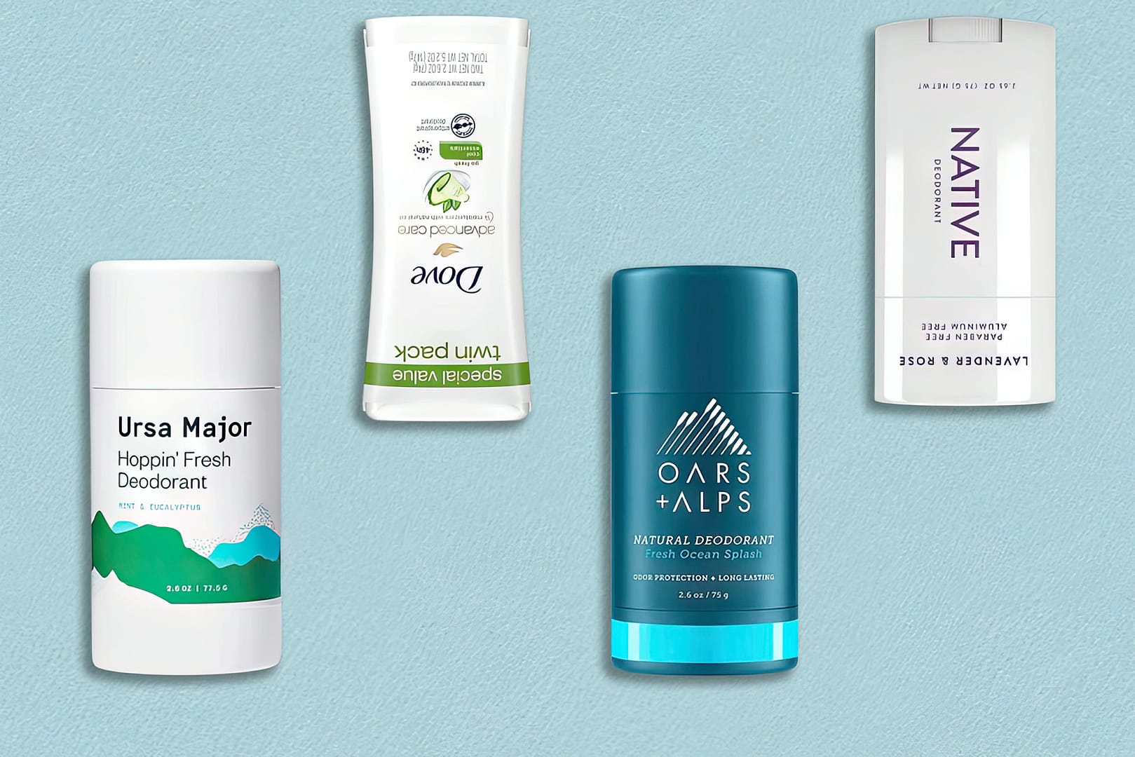 Various deodorants for women