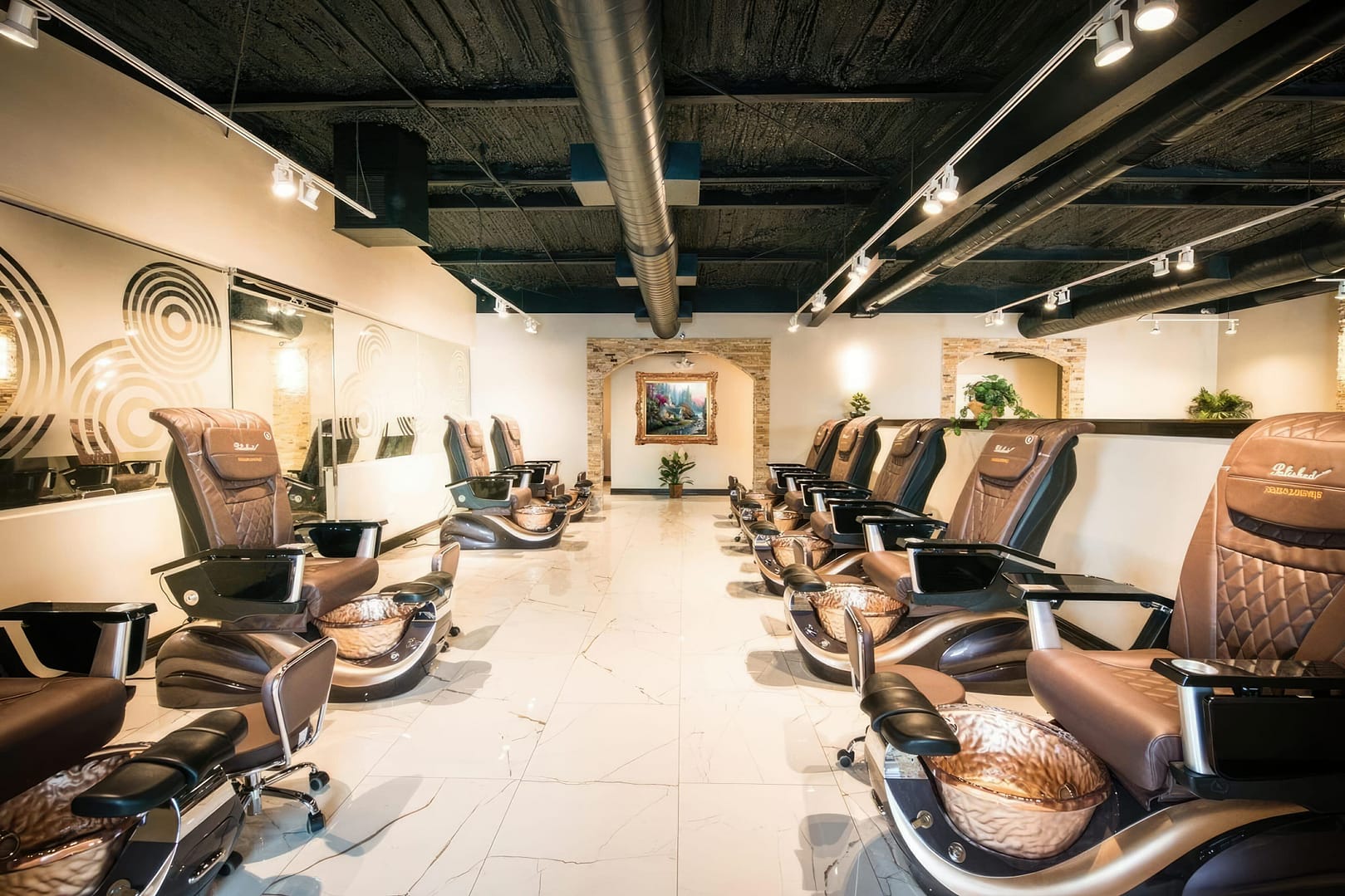 Polished Nail Lounge interior