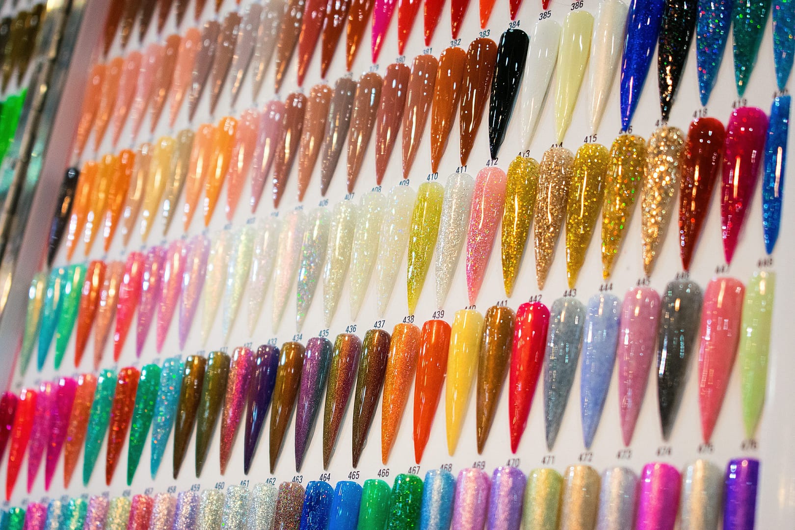 Various nail polish kits