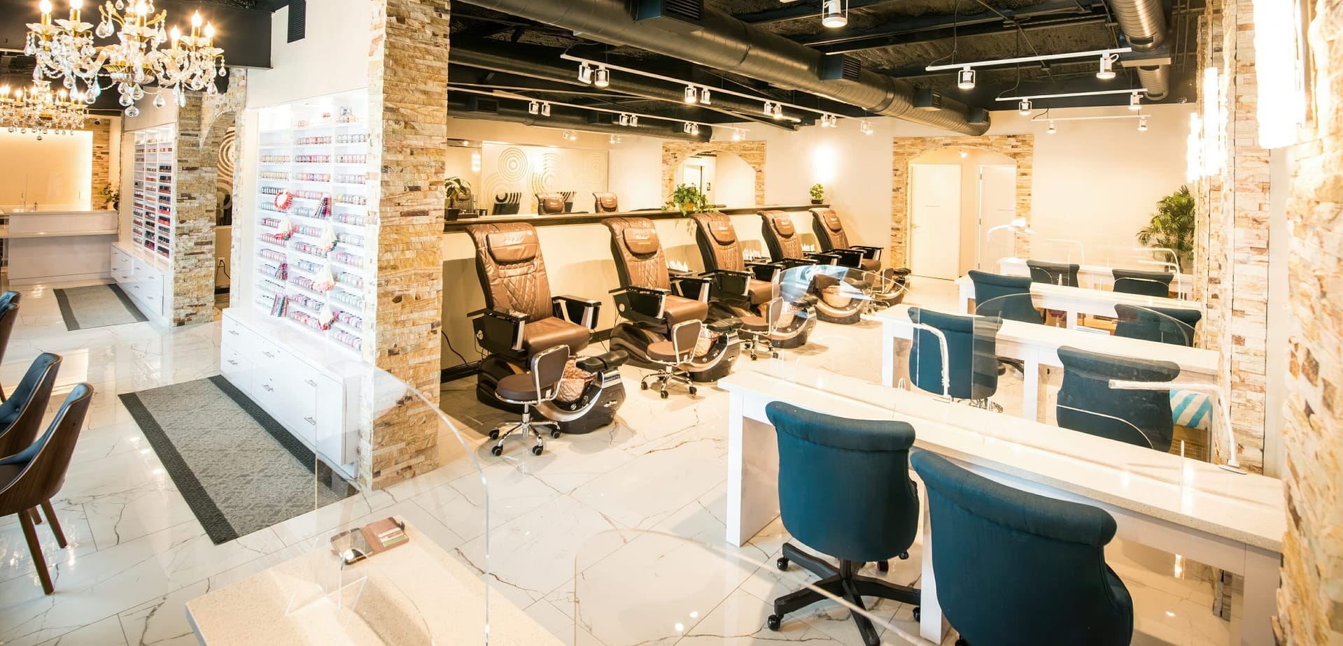 Polished Nail Lounge interior