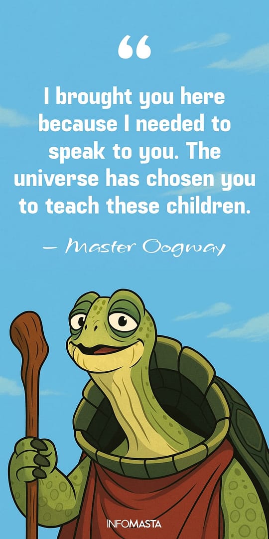 Master Oogway quote