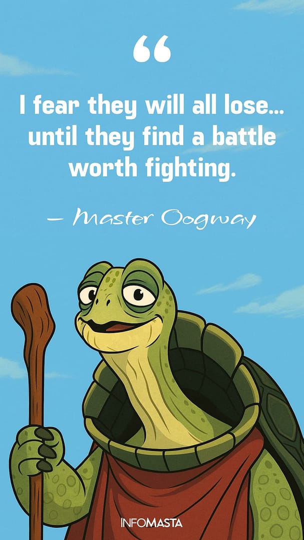 Master Oogway quote