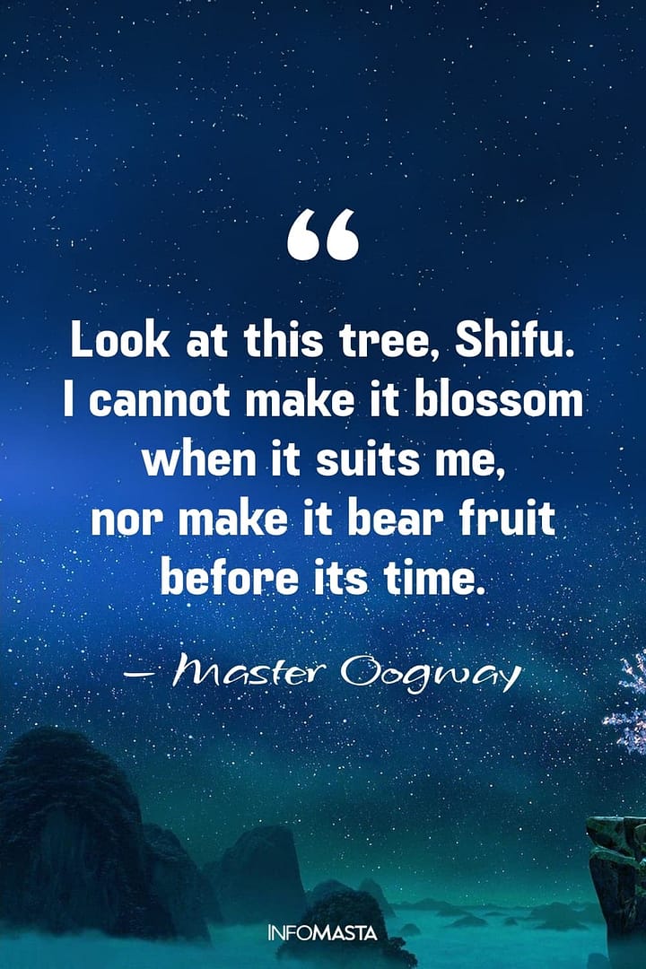 Master Oogway quote