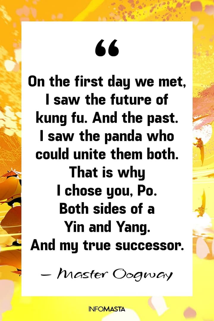 Master Oogway quote