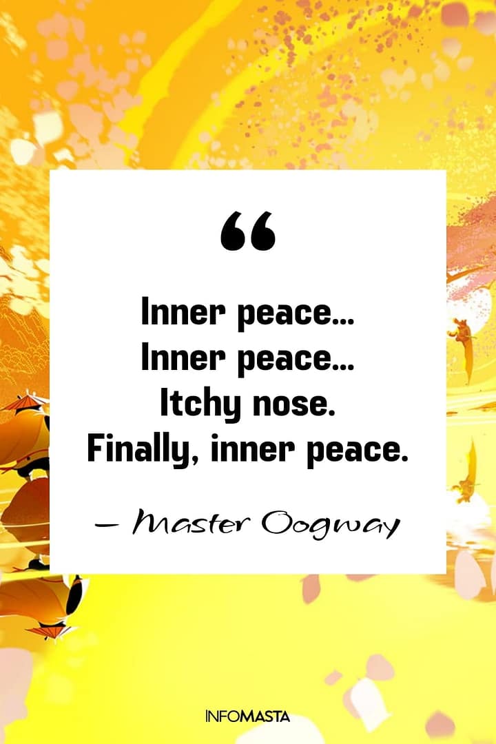 Master Oogway quote